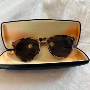 Tortoise Shell Sunglasses with Case- RAEN Remmy